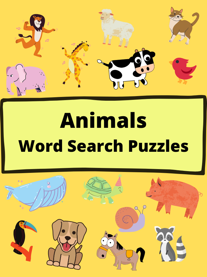 Animals Word Search Puzzles Puzzles To Play