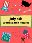 July 4th Word Search Puzzles