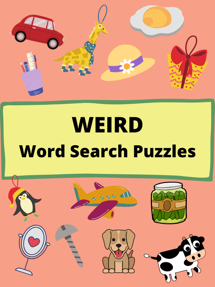 Weird Word Search Puzzles