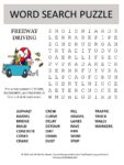 freeway word search puzzle