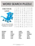 legs word search puzzle