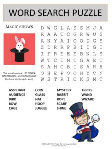 fun with magic word search