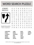 street median word search puzzle
