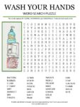 wash your hands word search puzzle