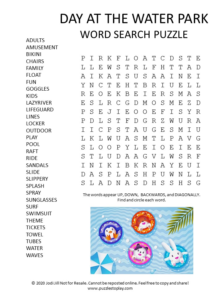 water-park-word-search-puzzle-puzzles-to-play