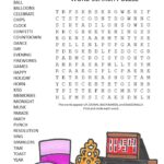 New Years Eve word search puzzle
