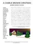 a charlie brown christmas word search puzzle