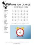 time for change word search puzzle