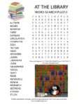 library word search puzzle