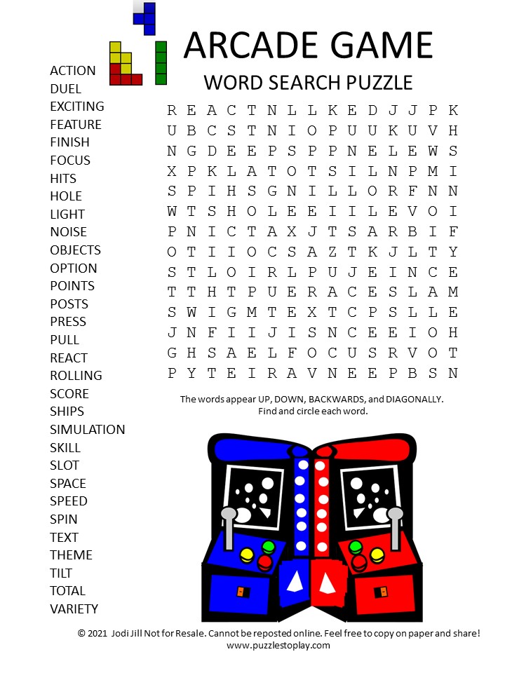 word search games online