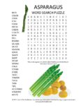 asparagus word search puzzle
