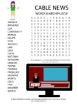 cable news word search puzzle