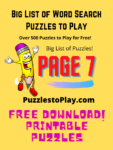 free printable puzzles word search find download page 7