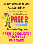 free word finds download puzzles to print