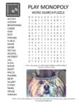 play monopoly word search puzzle