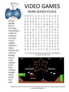 free word search puzzle worksheet list page 9 puzzles to play