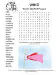 wind word search puzzle