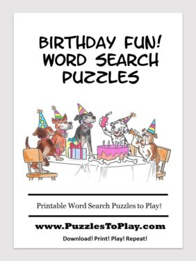 Birthday word search free download puzzle book