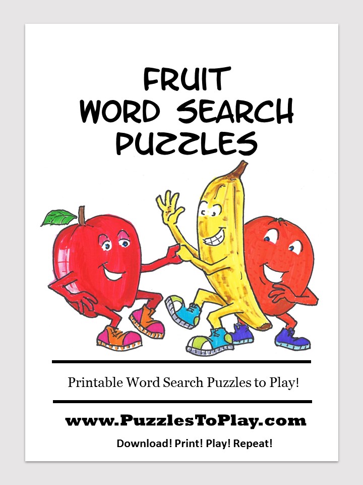 Fruit word search free download puzzle book