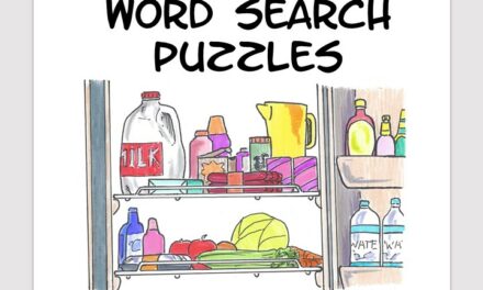 Refrigerator word search puzzle book
