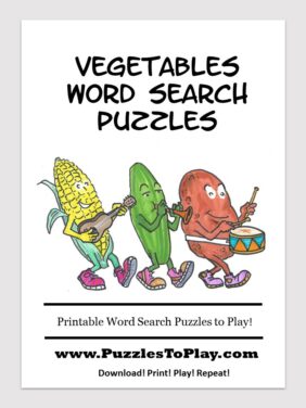 Vegetables word search free download puzzle book