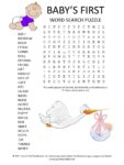babys first word search puzzle