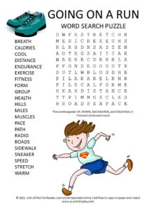 run word search puzzle