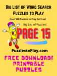 free printable puzzles word search find download page 15
