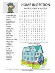 Home Inspection Word Search Puzzle
