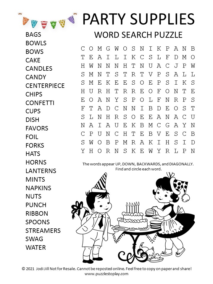 casino theme word search