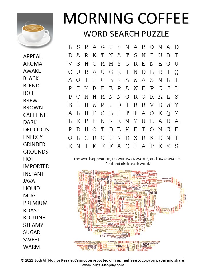 free word search puzzle worksheet list page 17 - Puzzles to Play