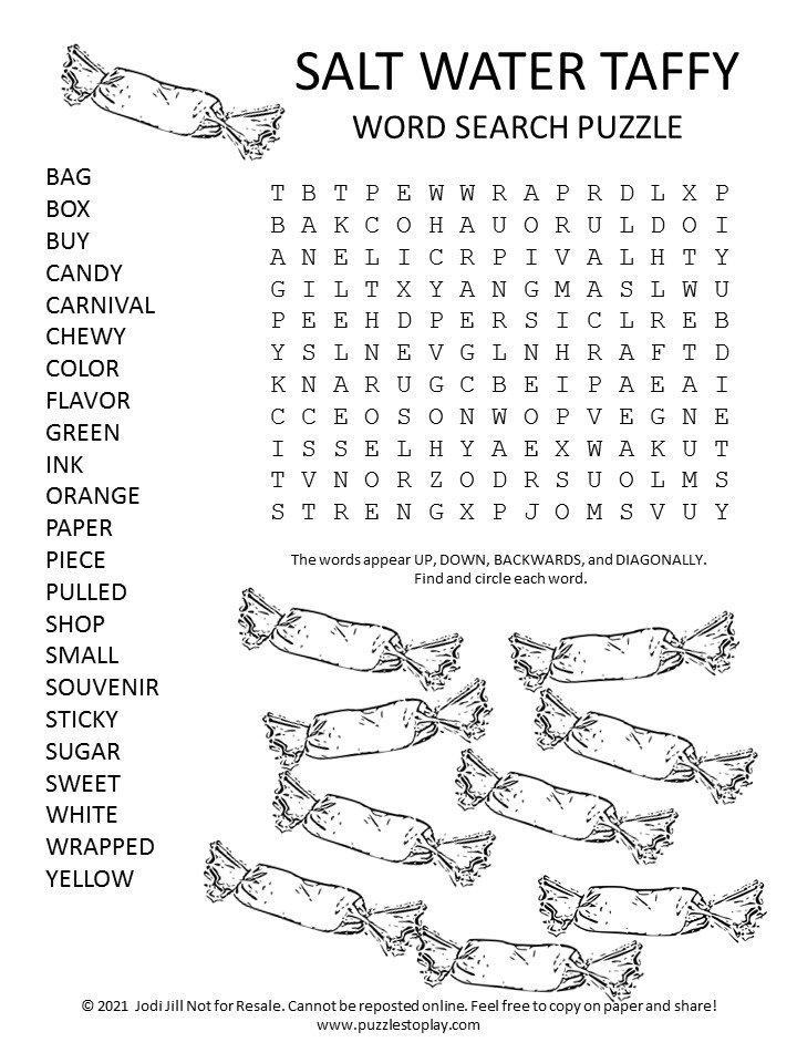 Canned Food Word Search Puzzle - Puzzles to Play