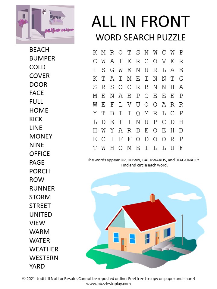 free word search puzzle worksheet list page 17 - Puzzles to Play