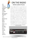 On the Radio Word Search Puzzle