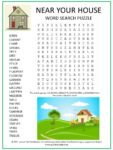 Near Your House Word Search Puzzle