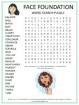 Face Foundation Word Search Puzzle
