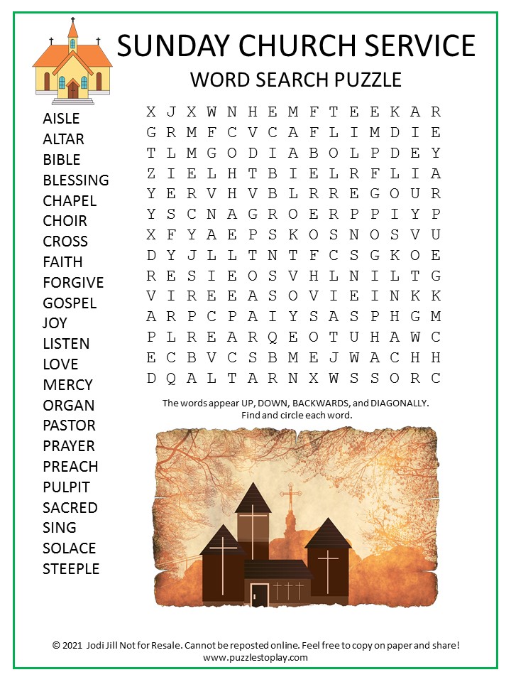 joy word search