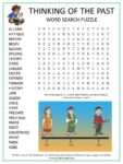 Past Word Search Puzzle