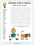 Walk Word Search Puzzle