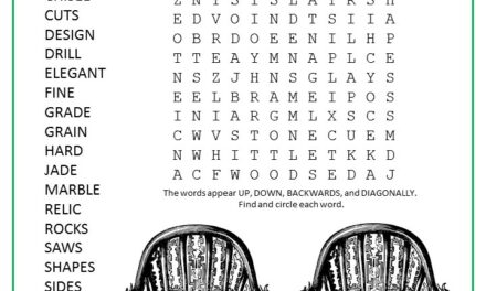 Carvings Word Search Puzzle