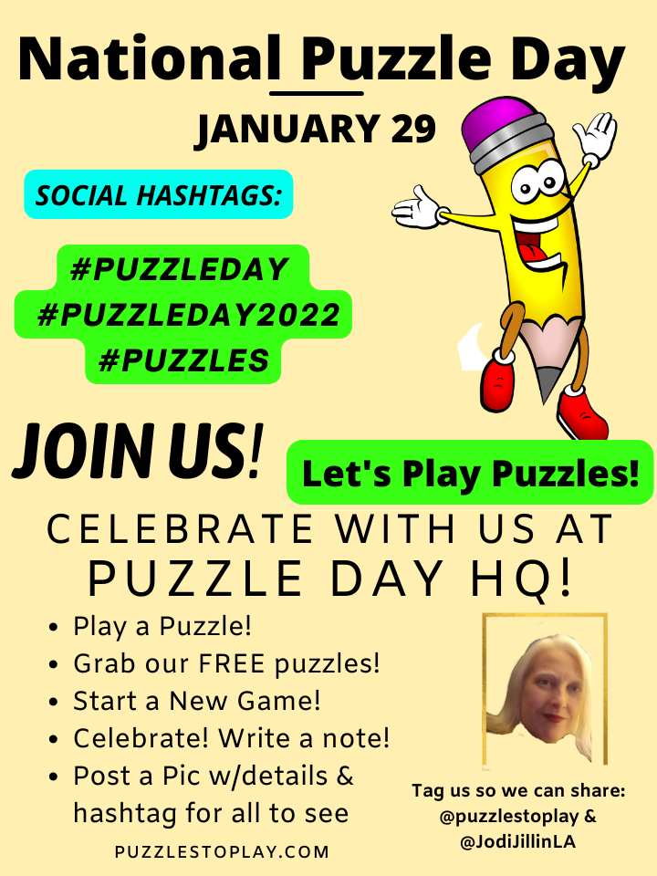 National Puzzle Day 2022