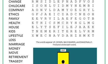 Why Quit Your Job Word Search Puzzle