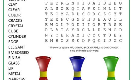 Vases Word Search Puzzle