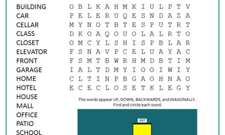 Open the Doors Word Search Puzzle