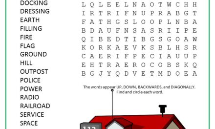 Stations Word Search Puzzle