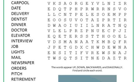 Waiting for It Word Search Puzzle