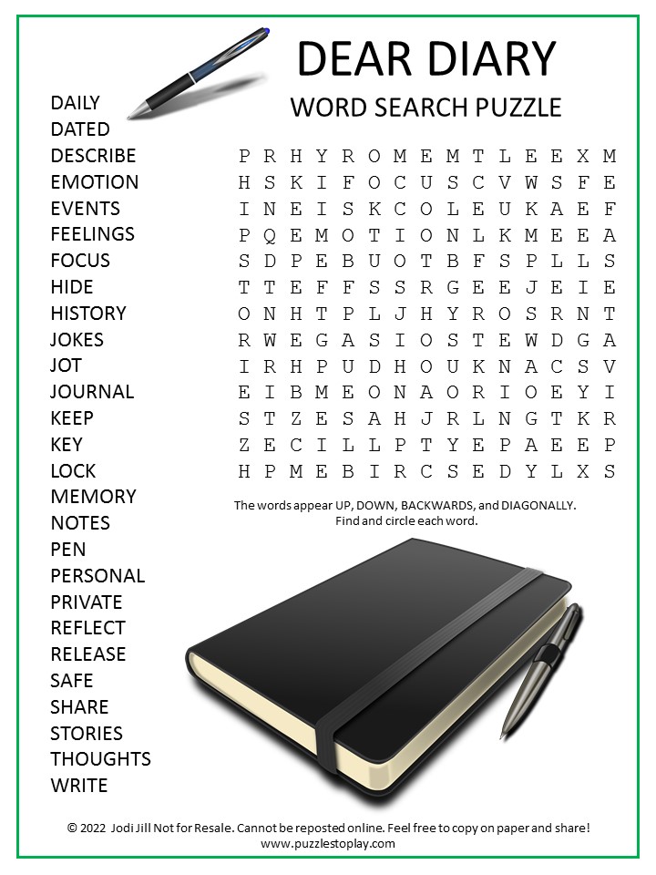 Play Free Online Word Search Puzzles Daily