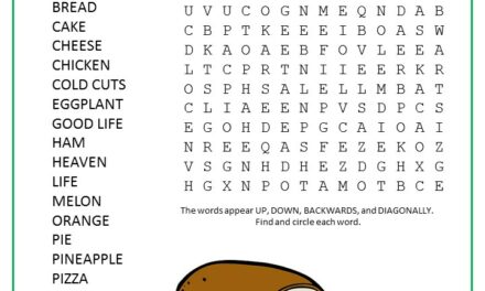 Have a Slice Word Search Puzzle