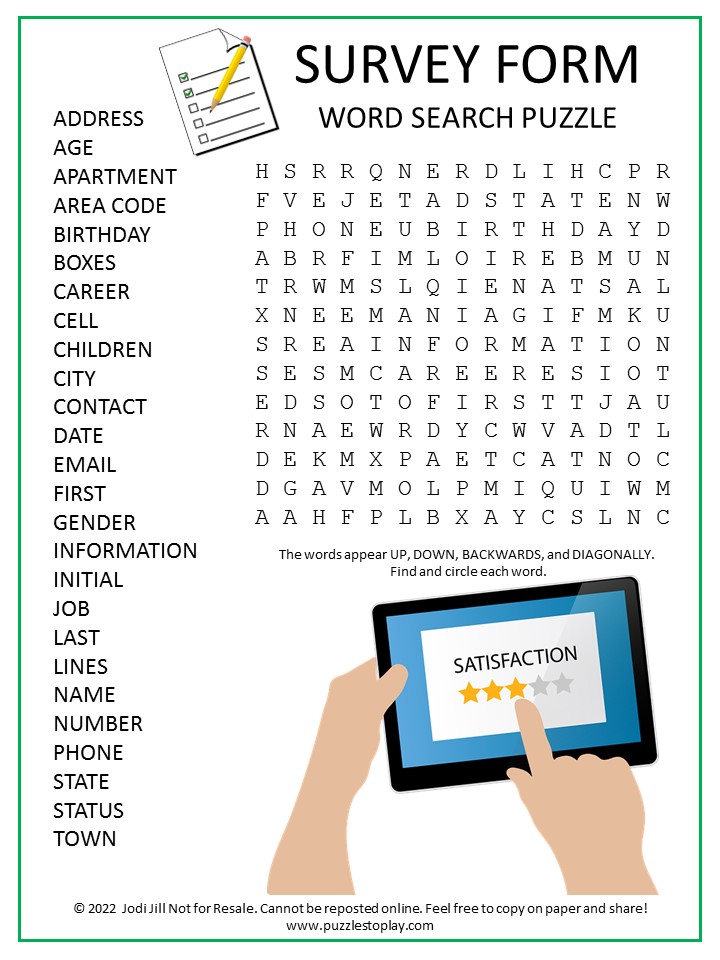 WORD SEARCH - Play Online for Free!