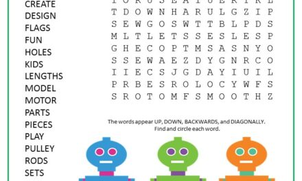 Tinkertoys Word Search Puzzle